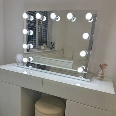 Houston Bluetooth Hollywood Mirror 80x60cm