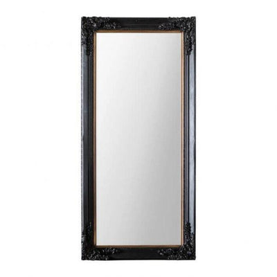 Antique Black Large Harrelson Mirror