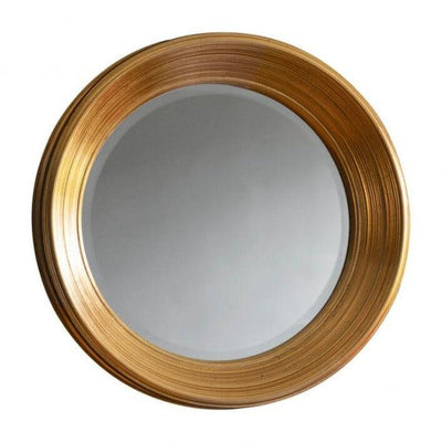 Chaplin Round Gold Mirror