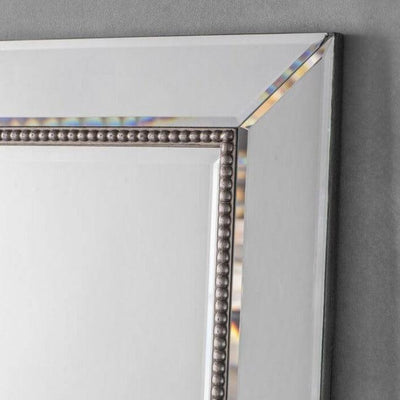 Regent Rectangular Beaded Mirror