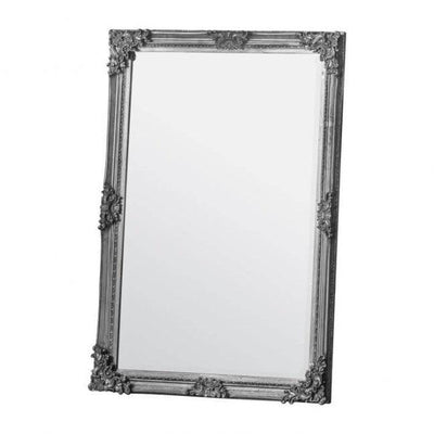 Silvery Small Fiennes Mirror