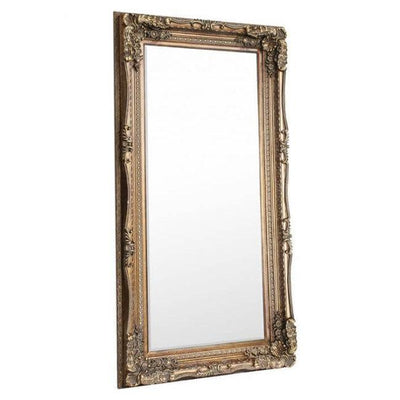 Charles Leaner Mirror in Gold 176cm x 90cm